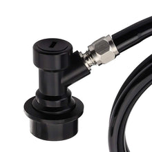 Load image into Gallery viewer, Picnic Tap Ball Lock Keg Beer Line Assembly, Black Cool PVC Tube Handheld Picnic Faucet with 2m Beer Line Quick Disconnect
