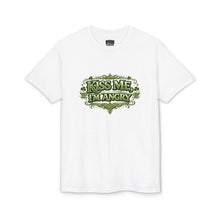 Load image into Gallery viewer, Kiss Me I'm Angry T-Shirt — Funny St. Patrick’s Day Green Graphic Tee
