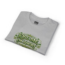 Load image into Gallery viewer, Kiss Me I'm Angry T-Shirt — Funny St. Patrick’s Day Green Graphic Tee
