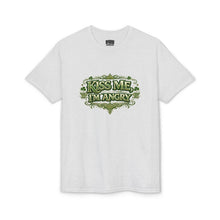 Load image into Gallery viewer, Kiss Me I'm Angry T-Shirt — Funny St. Patrick’s Day Green Graphic Tee
